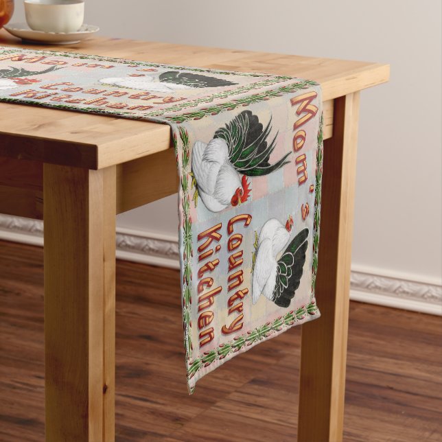 Mum's Country Kitchen Short Table Runner (In Situ)