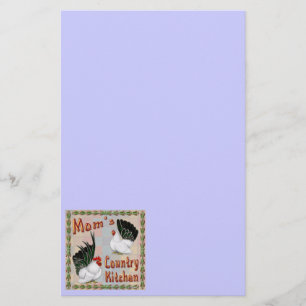 Mum's Country Kitchen Stationery