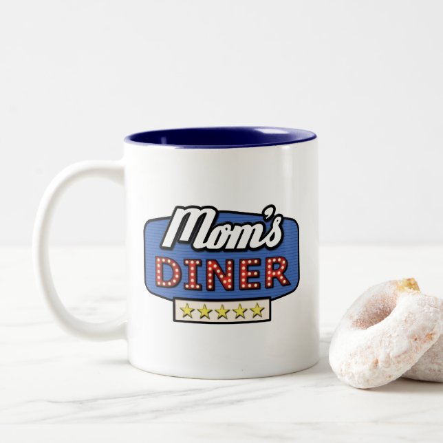 Mum's Diner Coffee Mug (With Donut)