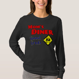Mum's Diner Good Grub Retro Restaurant T-Shirt