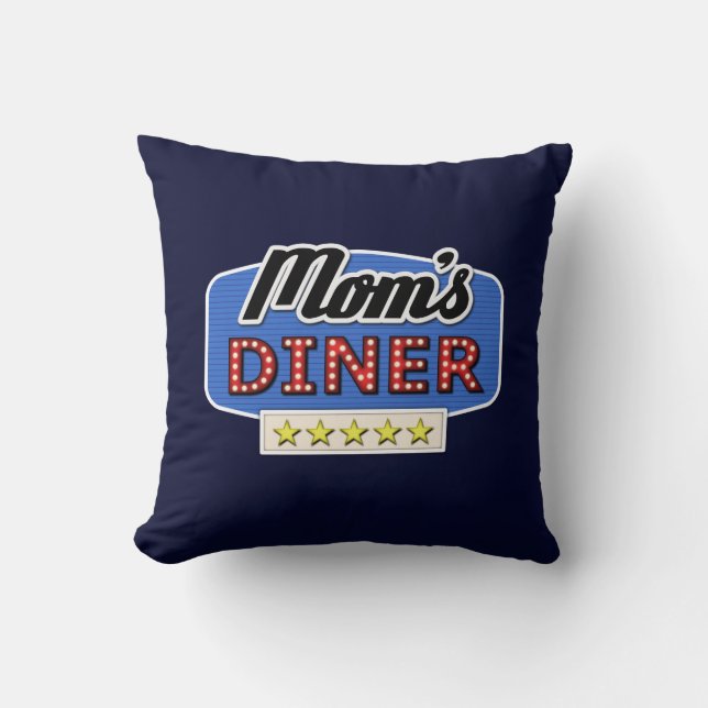 Mum's Diner - iPhone Case for Mum Cushion (Front)