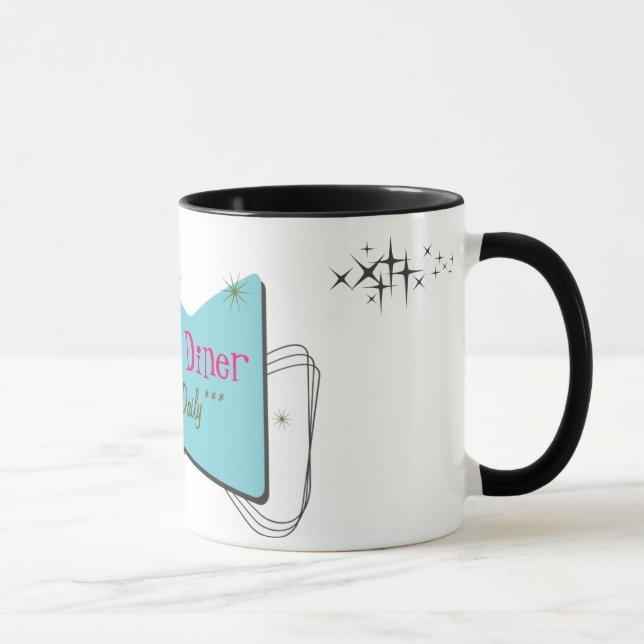 Mum's Diner...open daily... Mug (Right)