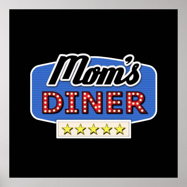 Mum's Diner Sign (Front)