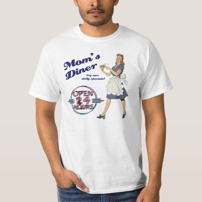 Mum's Diner T-Shirt (Front)