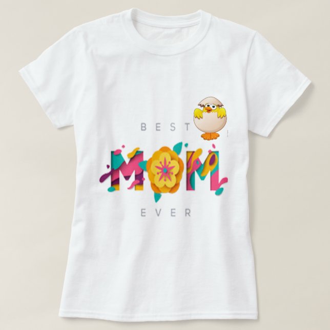 "Mum's Elegance: Celebrate Mother's Day in Style!  T-Shirt (Design Front)