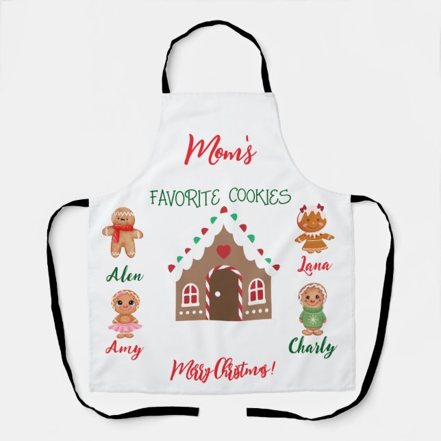 Mum's favourite Cookies Apron (Front)