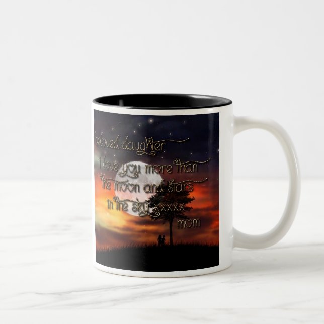 Mum's Favourite - Daughter Mug (Right)