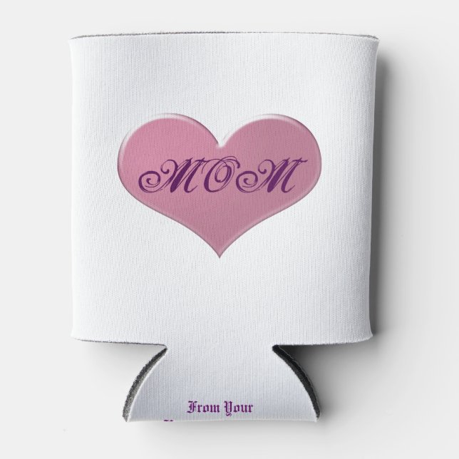 Mum's Favourite Drink Cosy Can Cooler (Front)