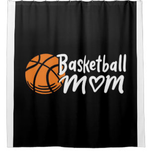 Mum's Favourite Is Playing Basketball Shower Curtain