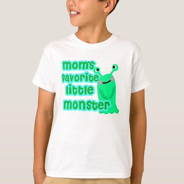 Mum's Favourite Little monster shirt (Front)