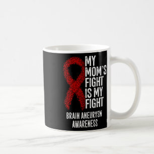 Mum's Fight Is My Fight Brain Aneurysm Awareness  Coffee Mug