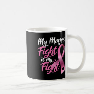 Mum's Fight Is My Fight Breast Cancer Awareness 1  Coffee Mug