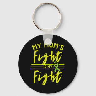Mum's Fight Is My Fight Kidney Disease Awareness 2 Key Ring