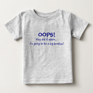 Mum's Having a Baby-Big Brother Baby T-Shirt