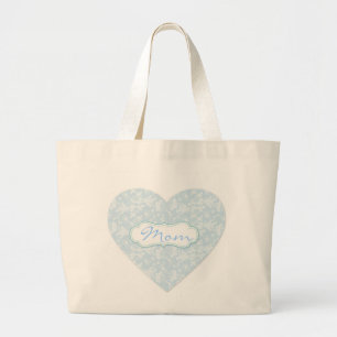 Mum's Heart Tote Bag