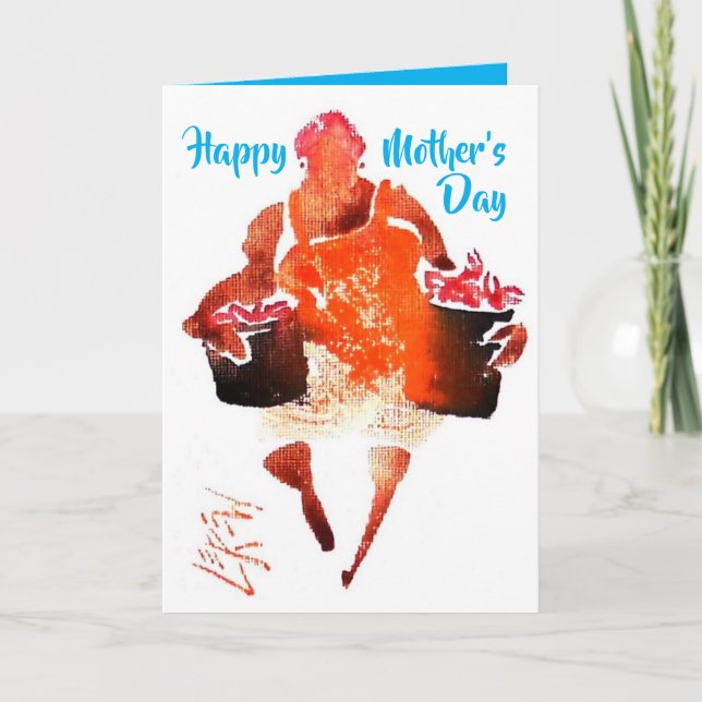 Mum's Home Cooking #131011 Mother's Day    Card (Front)