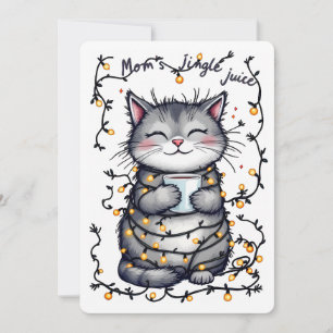 Mum's Jingle Juice  Holiday Card