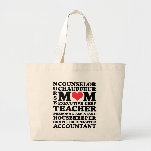 Mum's Jobs Mother's Day Classic Tote Bag (Front)