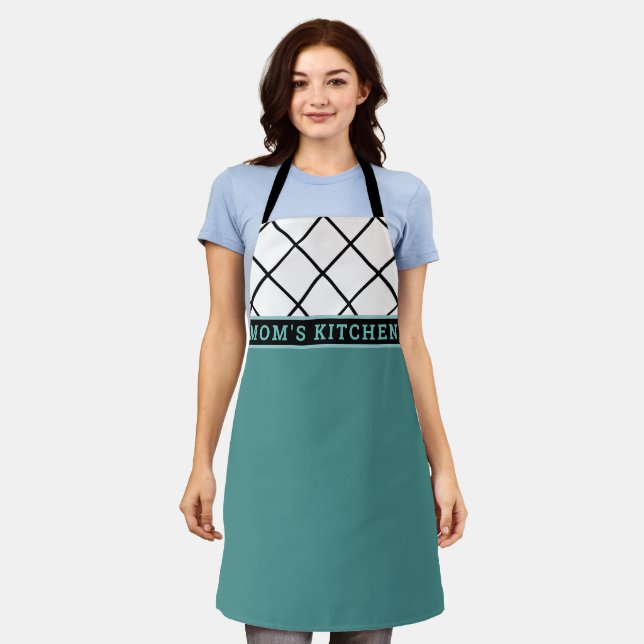 Mum's Kitchen All-Over Print Apron (Worn)