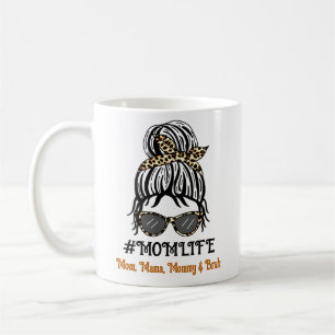 Mum's Life   Mum, Mama, Mummy, Bruh Coffee Mug