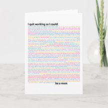 Mum's List of Duties