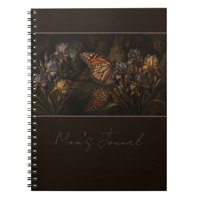 Mum's Monarch Butterfly Notebook (Front)