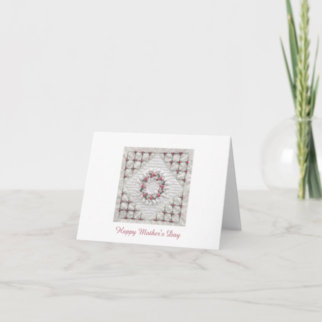 Mum's quilt card (Front)