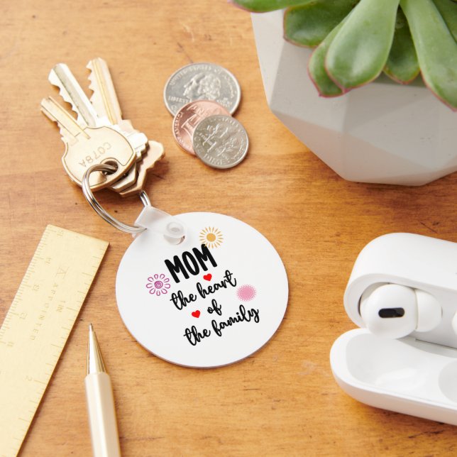 Mum's quote  key ring (Desk)