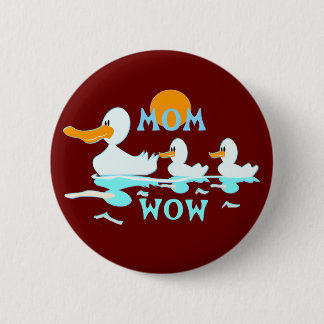 Mum's Reflection 6 Cm Round Badge