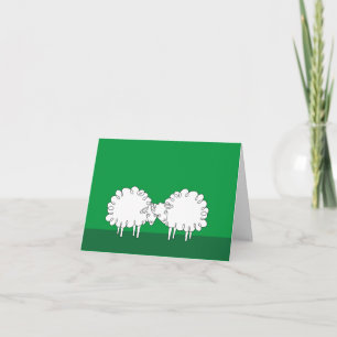 Mum's Sheep Greeting Card