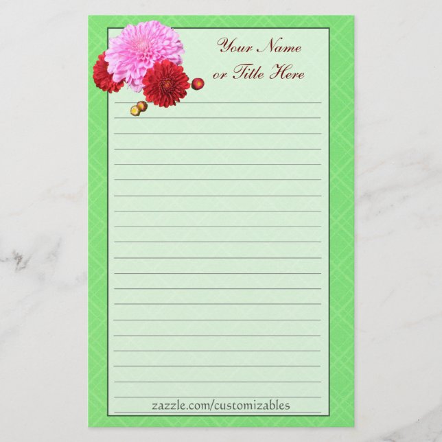 Mums Stationery (Front)