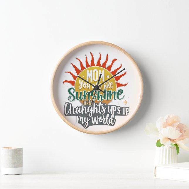 Mum's Sunshine Clock (Home)