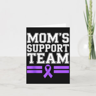 Mum's support team family lupus awareness sle card