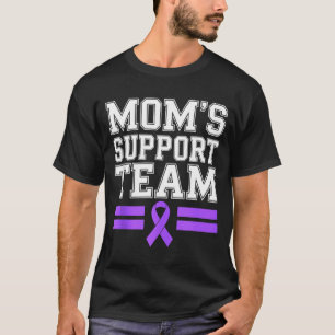 Mum's support team family lupus awareness sle T-Shirt
