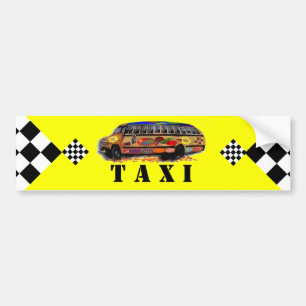 Mum's Taxi Bumper Sticker
