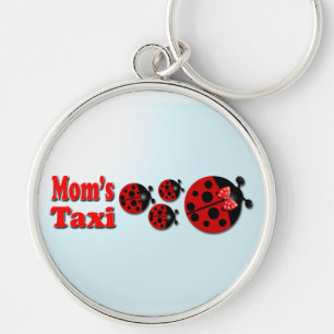 Mum's Taxi Key Ring