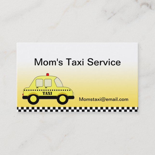 Mum's Taxi Profile Cards (Front)
