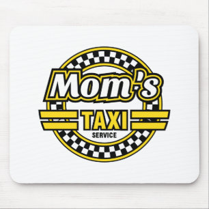 Mum's Taxi Service Mouse Mat
