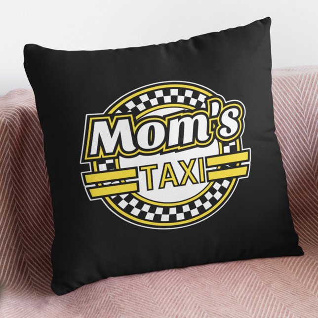 Mum's Taxi Sign Cushion (Creator Uploaded)