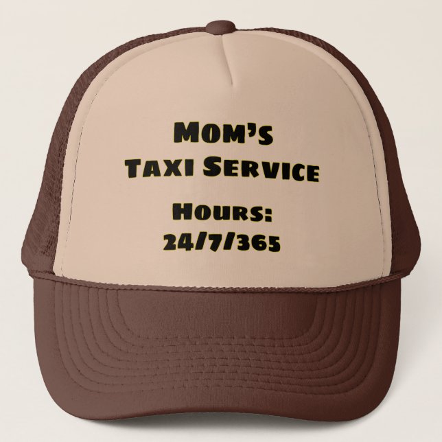 Mum's Taxi Trucker Hat (Front)