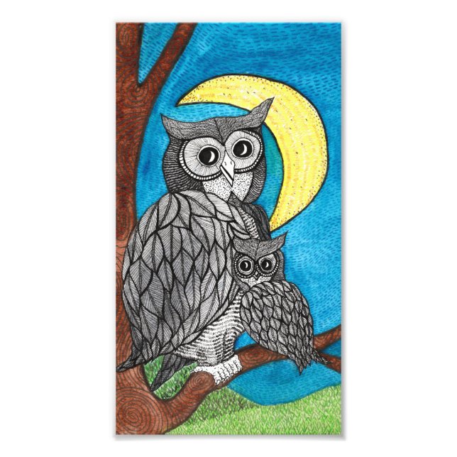 Mum's the Word Art Photo Print (Front)