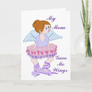 Mum's Wings Card