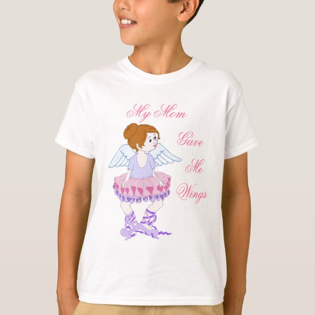 Mum's Wings T-Shirt (Front)
