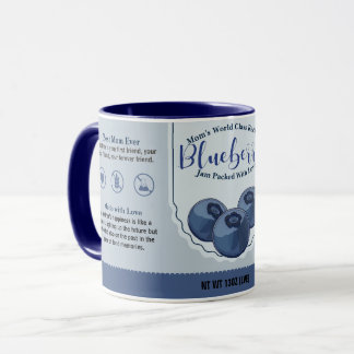 Mum's World Class Blueberry Love Jam Mug