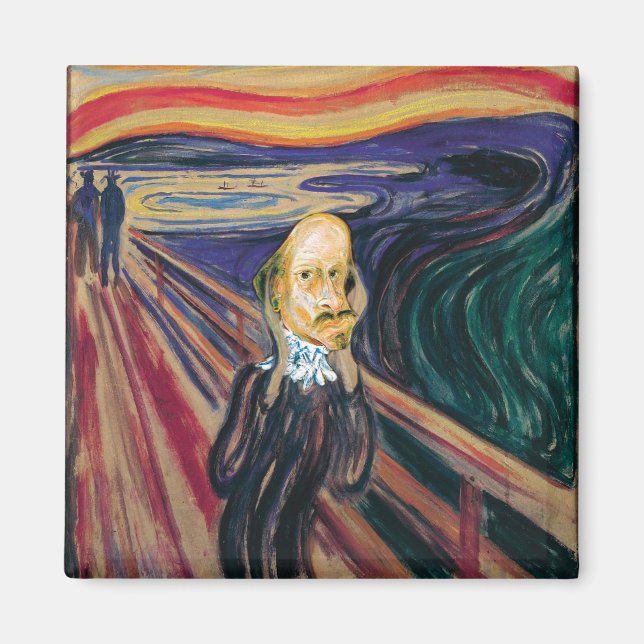 Munch Ado About Shakespeare (magnet) Magnet (Front)
