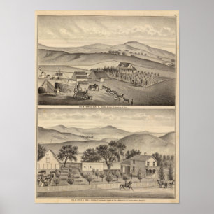 Munch, Stanley residences, farms Poster