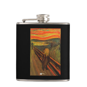 Munch - The Ice Scream Hip Flask
