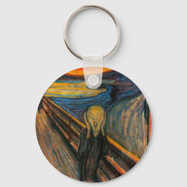 Munch The Scream Key Chain (Front)