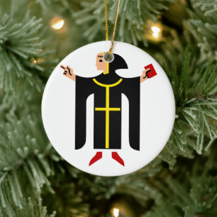 München Coat of arms Ceramic Tree Decoration