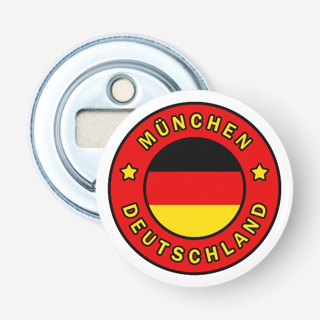 München Deutschland Bottle Opener (Front)